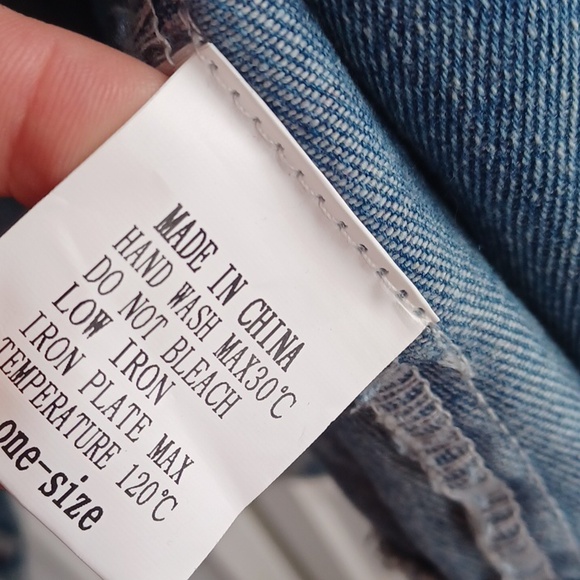 Denim Casual Parka Jacket With Hoodie - Picture 12 of 14